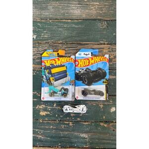 Hot Wheels Heavy Hitcher HW Metro & Batman Arkham Knight Batmobile Diecast Lot